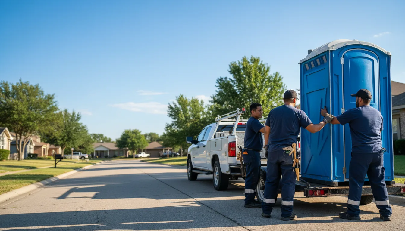 Portable Toilet Rental in Tahoka, TX near me